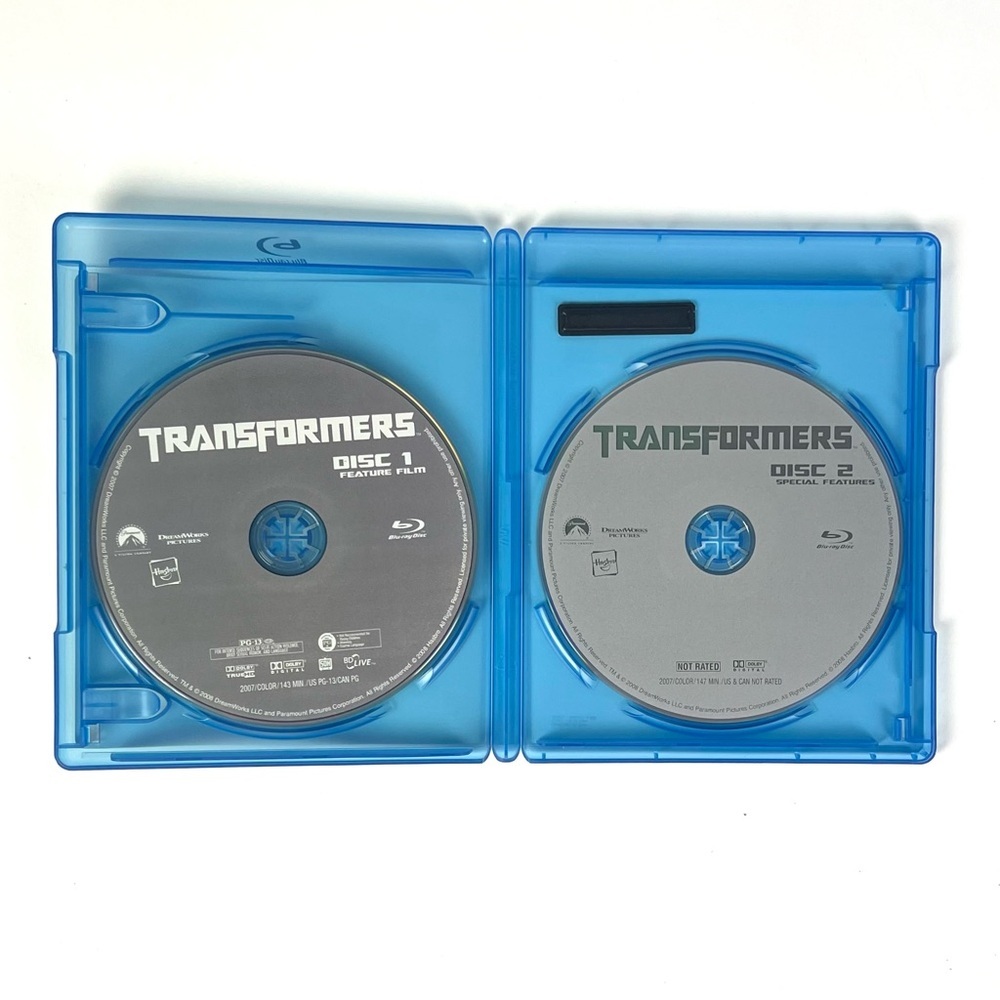 Transformers (Two-Disc Special Edition + BD Live) [Blu-ray] - VERY GOOD - Picture 3 of 4